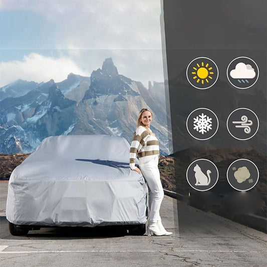 ⏳Limited-time 50% off💥Car Cover For All Weather, Dustproof & Sunproof & Rainproof