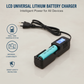 🔋 Universal LCD Lithium Battery Charger ♻️