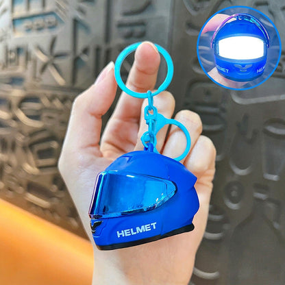 ⏳Limited-time 50% off💥Novelty Mini Motorcycle Helmet Keychain