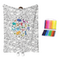 🔥 50% OFF! 🎨 Creative Cozy Colouring Blanket Kit – Colour, Wash & Create Again 🧸