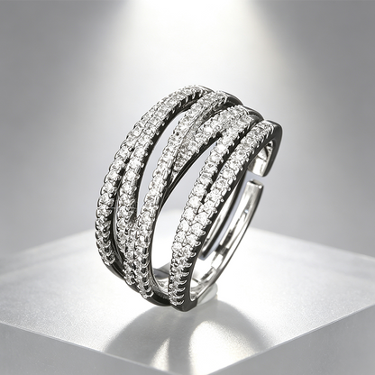 ✨Buy 1 Get 1 Free💫Adjustable Multi-Band Crossover Ring – Fashion Jewelry