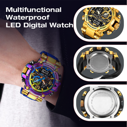 🌈 Your wrist just got a major glow-up. Vibrant colors, bright night vision, and waterproof for every adventure – from class to gym to weekend trips. ✨⌚
