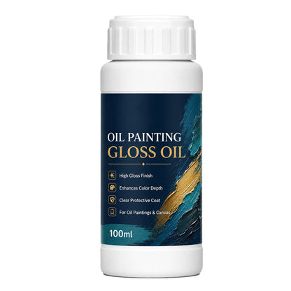 🎨 LIMITED TIME 50% OFF! 💧 Gloss Boost Painting Varnish – Professional High-Gloss Finish, Intensifies Color Depth & Protects Artwork ✨