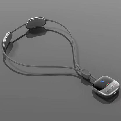 ⏳Limited-time 50% off💥 Pendant Neck Massager – wearable design, 3 heat levels & 9 intensities melt away stiffness. No more painkillers – gentle electrical pulses relax deep neck muscles naturally! 🔥💚