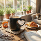 Color Changing Heart Handle Ceramic Mug for Valentine's Day