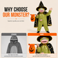 🎃 Funny Halloween Monster Costume Set 🧸