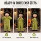 🎃 Funny Halloween Monster Costume Set 🧸