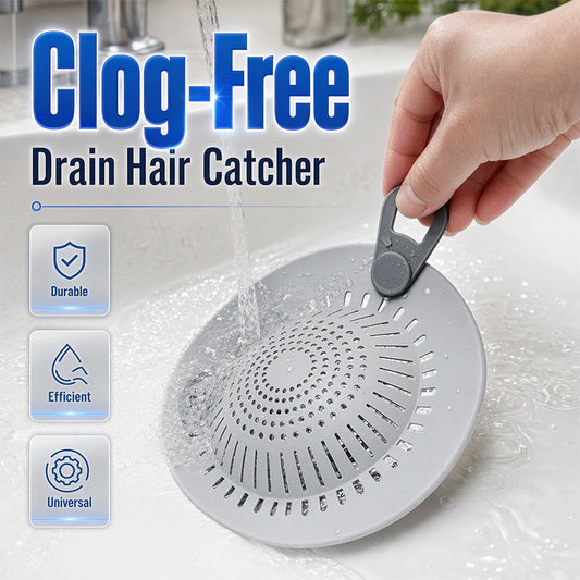 🚿 Silicone Floor Drain Cover Hair Catcher for Bathroom & Kitchen 🛡️