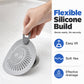 🚿 Silicone Floor Drain Cover Hair Catcher for Bathroom & Kitchen 🛡️