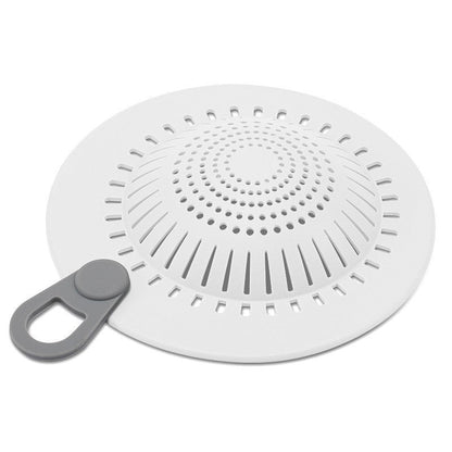 🚿 Silicone Floor Drain Cover Hair Catcher for Bathroom & Kitchen 🛡️