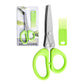 ⏳Limited-time 50% off💥Multi-Blade Herb Scissors – Stainless Steel Blades & Comfortable Grip for Easy Herb Prep ✂️🌿