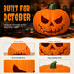 🎃  Halloween Red-Eyed Pumpkin Decor