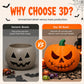 🎃  Halloween Red-Eyed Pumpkin Decor