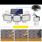 ⏳Limited-time 50% off⏰3-Head Solar Security Light with Motion Sensor