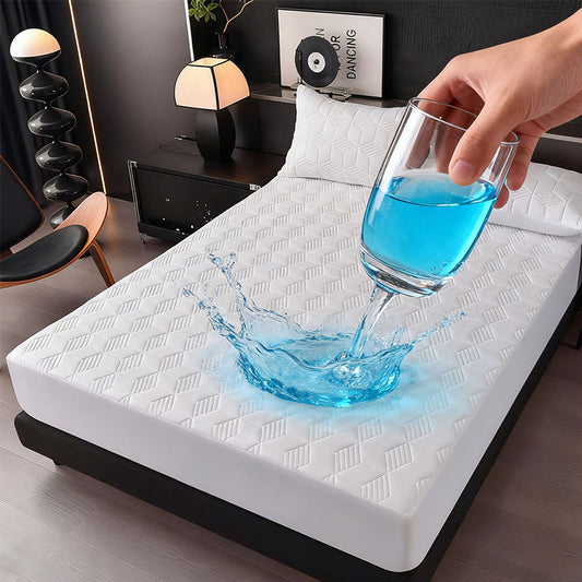 ⏳Limited-time 50% off💥 Waterproof Mattress Protector – Quilted, Breathable & Easy-Clean – Silent Protection & Secure Elastic Fit ✨