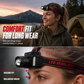 💡 50% OFF NOW! 🔦 Motion-Sensor Headlamp – Wave to Activate, USB Rechargeable & Red-Blue Alert – Hands-Free Light When You Need It 🚴