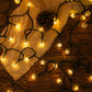 ☀️ Waterproof Bubble Solar String Lights for Patio