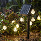 ☀️ Waterproof Bubble Solar String Lights for Patio