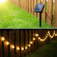 ☀️ Waterproof Bubble Solar String Lights for Patio