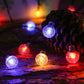 ☀️ Waterproof Bubble Solar String Lights for Patio