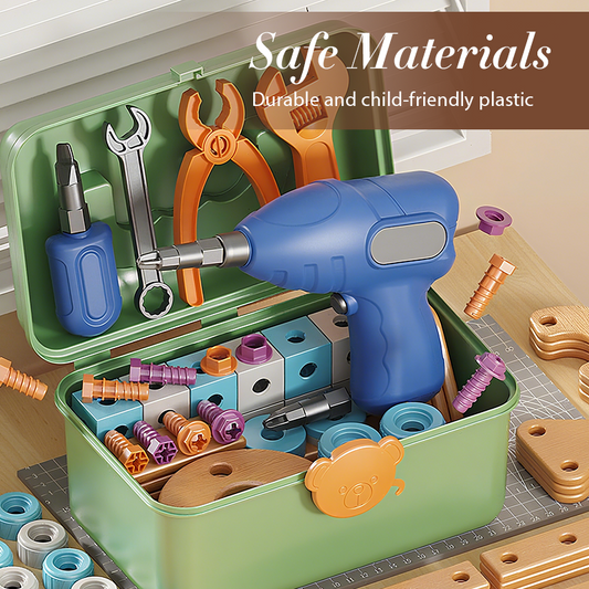 ⏳Time-Limited Special⏰Children's Educational DIY Toy Tool Kit-Build More. Learn More. Play Creatively