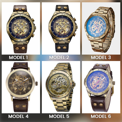 ⌚ Retro Men's Mechanical Watch 🎭