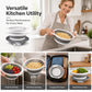 🥗 3-Piece Collapsible Colander Set with Draining Base 💧
