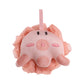 Cute Cartoon Animal Kids Bath Sponge with Hanging Rope