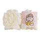 Cute Cartoon Animal Kids Bath Sponge with Hanging Rope