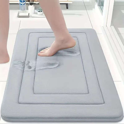 🛁 Ultra Absorbent Quick-Dry Bath Mat ☁️