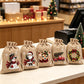 ⏳Time-Limited Special⏰Christmas Burlap Gift Bags with Drawstring, For gift giveaways＆party gifts🎅
