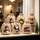 ⏳Time-Limited Special⏰Christmas Burlap Gift Bags with Drawstring, For gift giveaways＆party gifts🎅