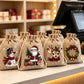 ⏳Time-Limited Special⏰Christmas Burlap Gift Bags with Drawstring, For gift giveaways＆party gifts🎅