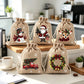 ⏳Time-Limited Special⏰Christmas Burlap Gift Bags with Drawstring, For gift giveaways＆party gifts🎅