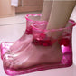 2pcs Home Massage Movable Foot Bath Shoes 