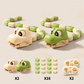 🐍 Remote Control Snake Toy with Magnetic Splicing Segments 🧲
