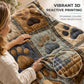 ⏳Time-Limited Special⏰18,924 Sold – Cute Paw Print Soft Flannel Blanket – Snuggly, Warm, Lovely Home Decor 🛌