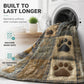 ⏳Time-Limited Special⏰18,924 Sold – Cute Paw Print Soft Flannel Blanket – Snuggly, Warm, Lovely Home Decor 🛌