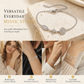 🥰Stainless Steel Chain Charm Bracelet✨Cross Pentagram and Witch Knot Pendants