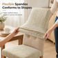 🍷 Universal All Season Stretch Chair Cover Plaid Elastic One Piece Slipcover Dustproof and Oil Resistant Protector for Home and Hotel
