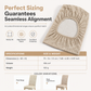 🍷 Universal All Season Stretch Chair Cover Plaid Elastic One Piece Slipcover Dustproof and Oil Resistant Protector for Home and Hotel