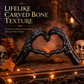 💀 Save 50%! 🎃 Skeleton Figurine – Heart hand gesture & desk‑ready ✨