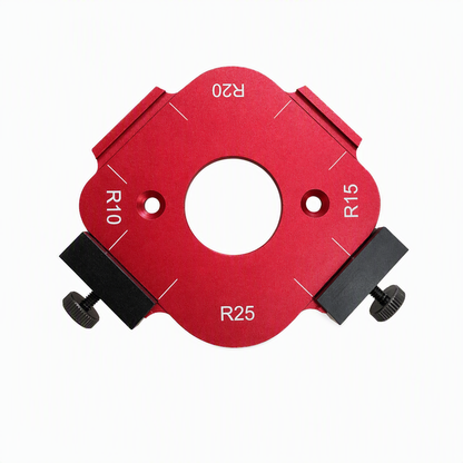 🔨   50% OFF! ✨ Woodworking Router Template Round Corner Jig – Anti-Slip, Precise 🛠️