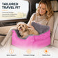 🚙 Half-Enclosed Car Pet Booster Seat 🛡️