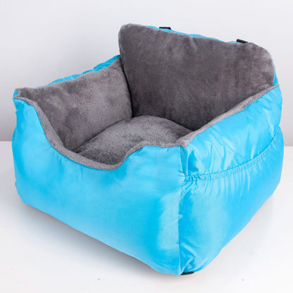 🚙 Half-Enclosed Car Pet Booster Seat 🛡️