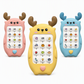 📱 Cartoon Deer Baby Toy Phone Bilingual Early Educational Simulation Smartphone with Music and Stories for Toddlers