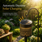 🌞 Outdoor Iron Table Lamp Peony Shaped Decorative Atmosphere Light 🌸