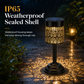 🌞 Outdoor Iron Table Lamp Peony Shaped Decorative Atmosphere Light 🌸