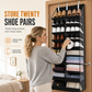 👠 Over the Door Hanging Storage Bag with 20 Mesh Pockets Large Capacity Non-Woven Multi-Layer Organizer for Household Storage