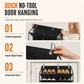 👠 Over the Door Hanging Storage Bag with 20 Mesh Pockets Large Capacity Non-Woven Multi-Layer Organizer for Household Storage
